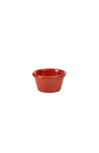 Ramekin 3oz Smooth Red