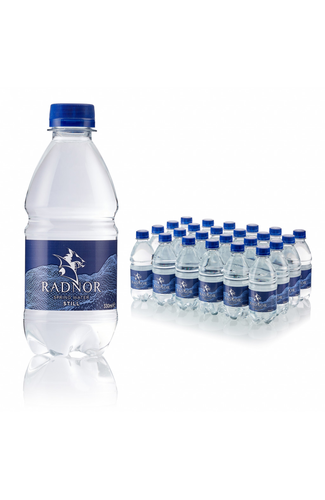 Radnor Hills Spring Water 330ml Bottle and Case