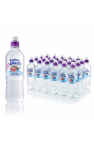 Radnor Splash Forest Fruits still sugar free flavoured water Product range/brand shot image