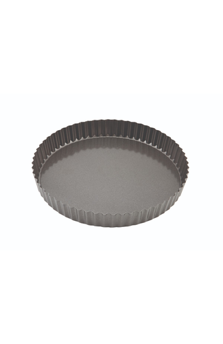 Carbon Steel Non-Stick Fluted Quiche Tin 25cm