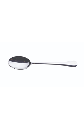 Genware Slim Dessert Spoon 18/0 (Dozen)