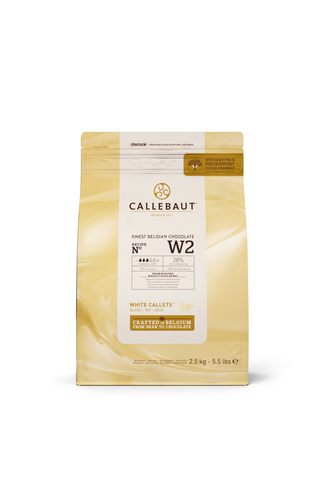 Callebaut white chocolate 2.5kg
