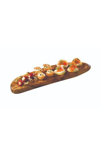 Olive Wood Rustic Platter 45 X 13cm+/-