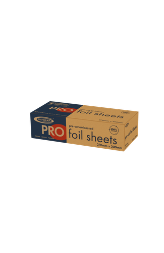 Prowrap Foil Sheets 270mm X 300mm