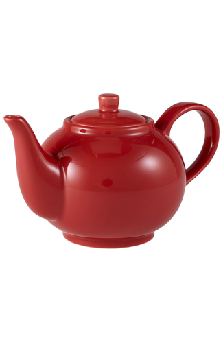 Royal Genware Teapot 45cl Red