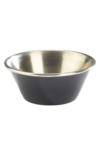 1.5oz Stainless Steel Ramekin Black