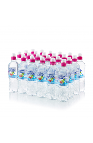 Radnor Splash Apple and Raspberry still sugar free flavoured water 500ml Product pack shot image