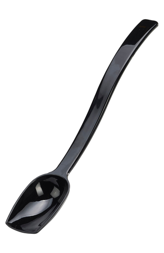 Salad Spoon Solid 3/4oz Black  10" Long