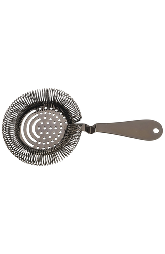 Gun Metal Sprung Premium Julep Strainer