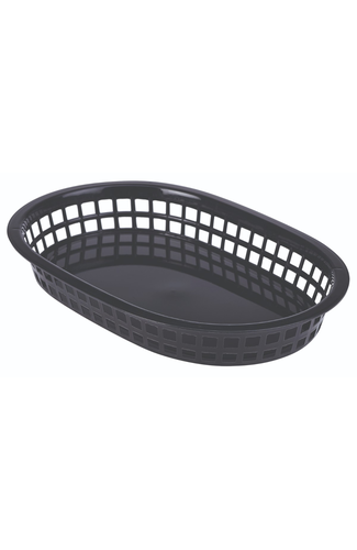 Fast Food Basket Black 27.5 x 17.5cm