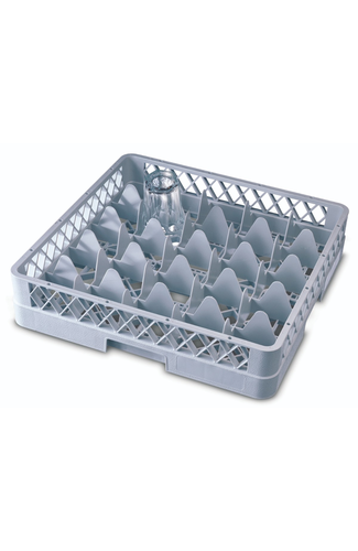 Genware 25 Comp Glass Rack With 2 Extenders