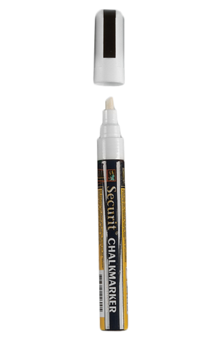 Chalkmarker Single White Medium