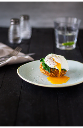 Gluten-free MSC Florentine Fishcake - as a brunch option