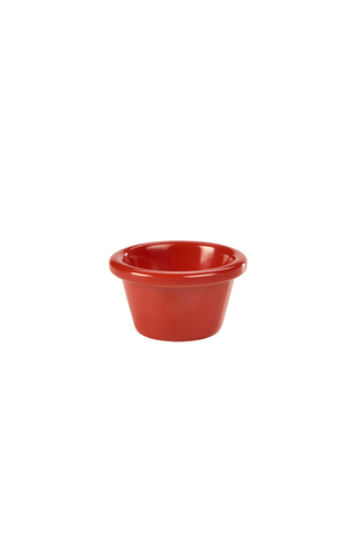 Ramekin 2oz Smooth Red