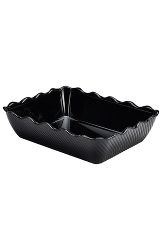 Crock 10Lb (4.5Kg) Tulip Black 331X263X82mm