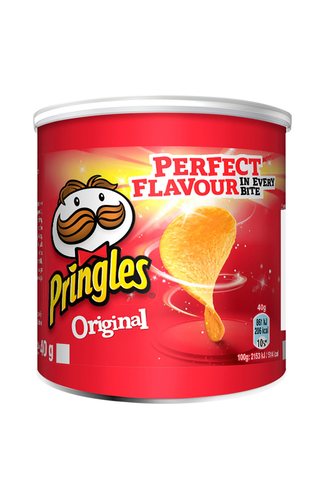 Pringles Ready Salted Original - 40g Tub | Thompsons Food Service