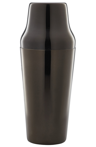 Gun Metal Parisian Cocktail Shaker 70cl