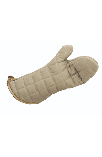 Flameguard Oven Mitt Tan 17" CE Marked (Pair)