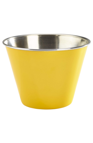 12oz Stainless Steel Ramekin Yellow