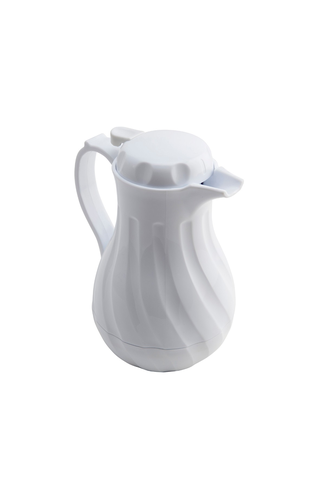 Insulated Beverage Server White 20oz 0.6Ltr