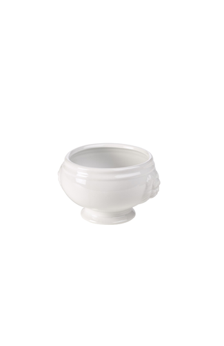 Lion-Head Soup Bowl White 11cm 14oz