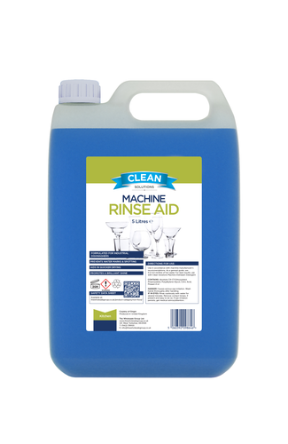 Clean-Solutions Machine Rinse Aid - 5l Bottle | Thompsons Food Service