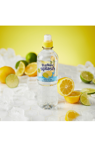 Radnor Splash Lemon and Lime still sugar free flavoured water Product lifestyle image