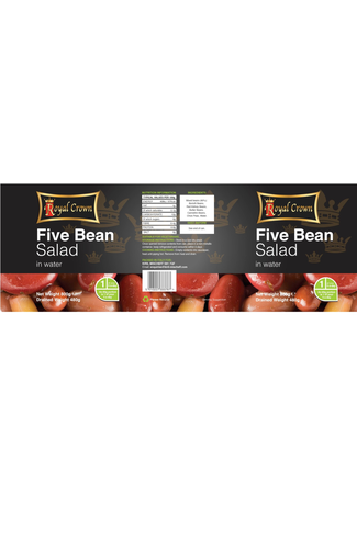 5 BEAN SALAD IN WATER 6X800G R/C