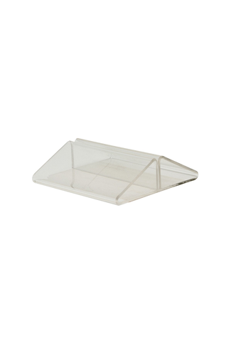 Acrylic Menu / Card Holder Tent Shape