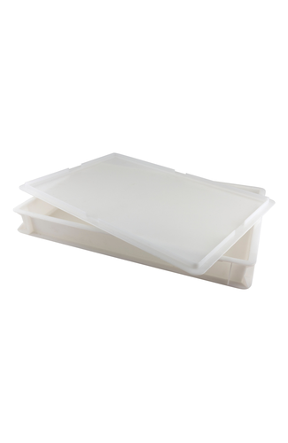 Dough Box 60X40X7.5cm 14Lt Cap White