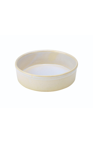 Terra Stoneware Rustic White Tapas Dish 14.5cm