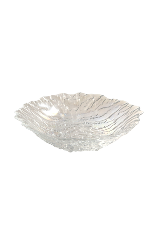 Glacier Glass Salad Bowl 25cm Dia