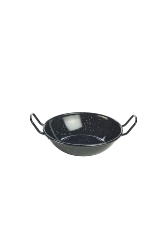 Black Enamel Dish 16cm