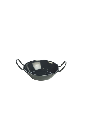 Black Enamel Dish 14cm