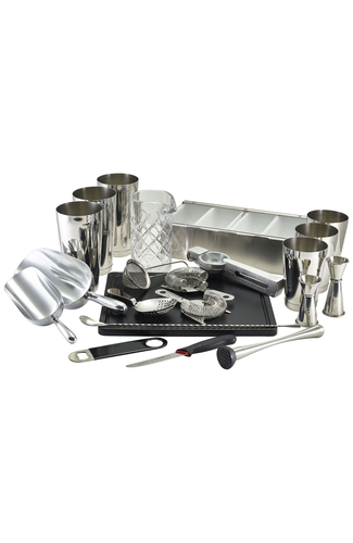 Cocktail Bar Kit Gold 22pcs