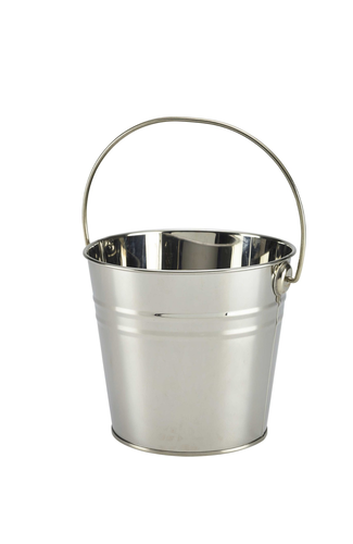 Stainless Steel Serving Bucket 16cm Dia