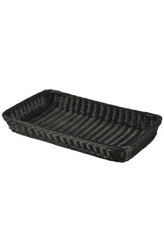 Polywicker Display Basket GN 1/1 Black