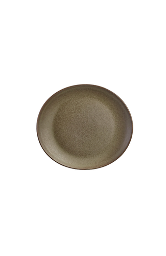 Terra Stoneware Antigo Oval Plate 21x19cm