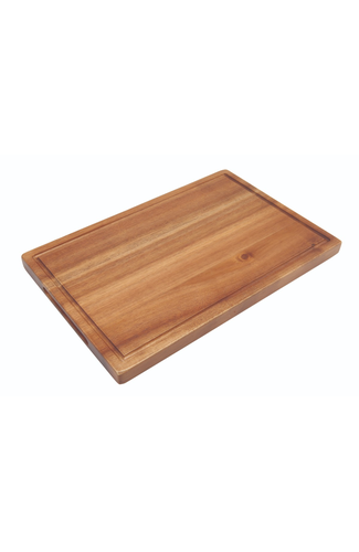 Genware Acacia Wood Serving Board 34X22X2cm