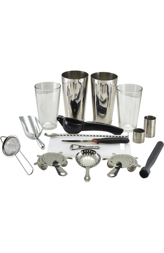 Cocktail Bar Kit Bronze 17pcs