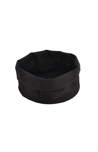 Black Cotton Bread Bag 20DiaX14cm(H)