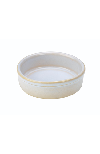 Terra Stoneware Rustic White Tapas Dish 10cm