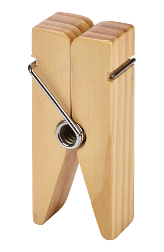 Wooden Peg Sign Holder