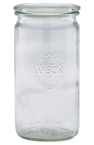 WECK Cylindrical Jar 34cl/12oz 6cm (Dia)