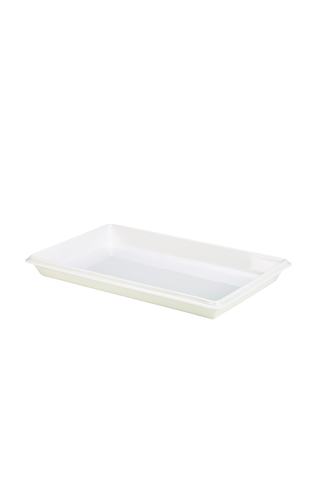 Royal Genware Gastronorm Dish 1/1 White  55mm