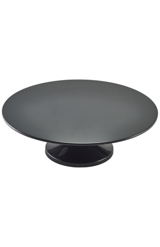 Black Melamine Cake Stand 33cm/13"