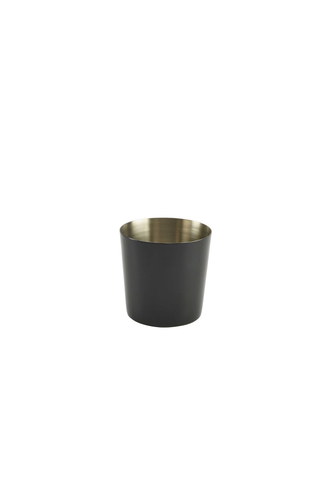 S/St. Serving Cup 8.5 x 8.5cm Black