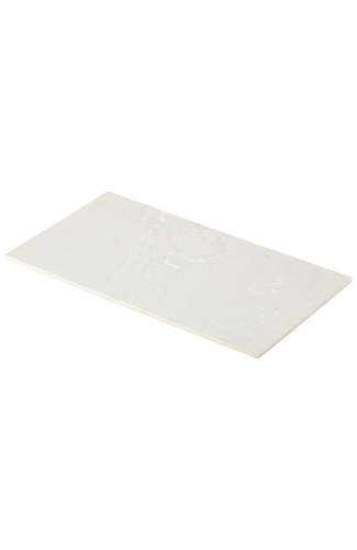 White Slate Melamine Platter GN 1/3 32.5x17.5cm