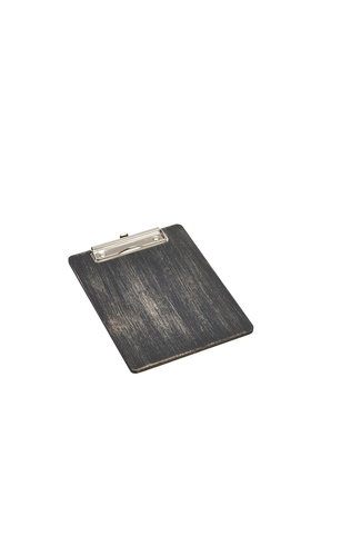 Black Wooden Menu Clipboard A5 18.5x24.5x0.6cm