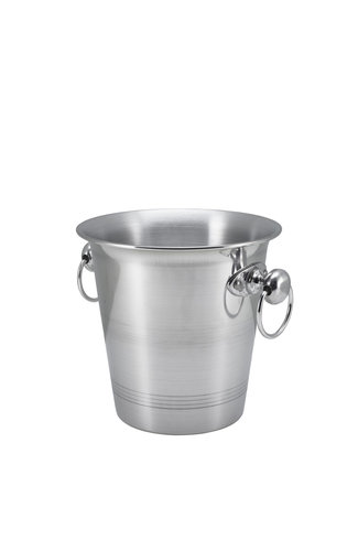 Aluminium Wine Bucket With Ring Hdls  3.25Ltr